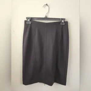 Rebecca Taylor Women's Pencil Skirt Full Zip Black Size 0