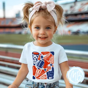 Red & Blue Gameday Tee
