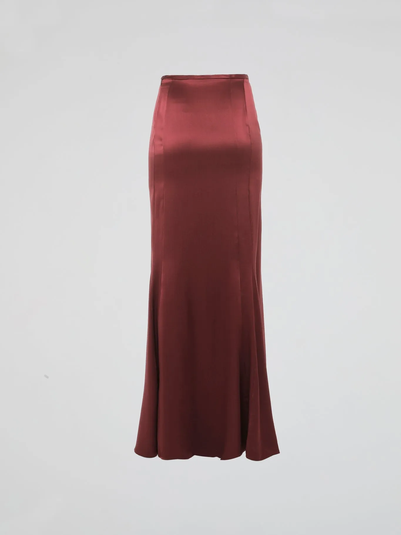 Red Maxi Skirt
