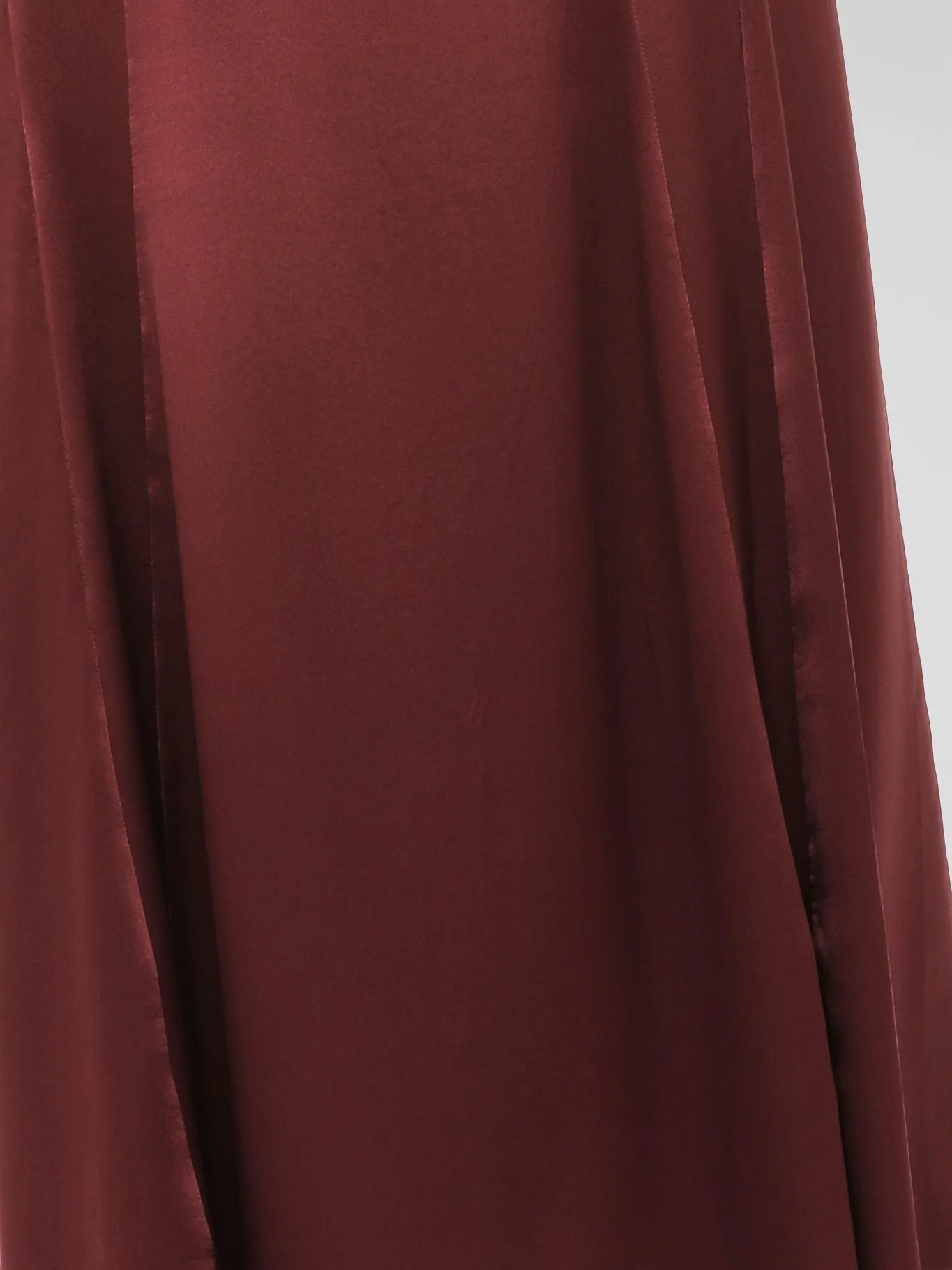 Red Maxi Skirt
