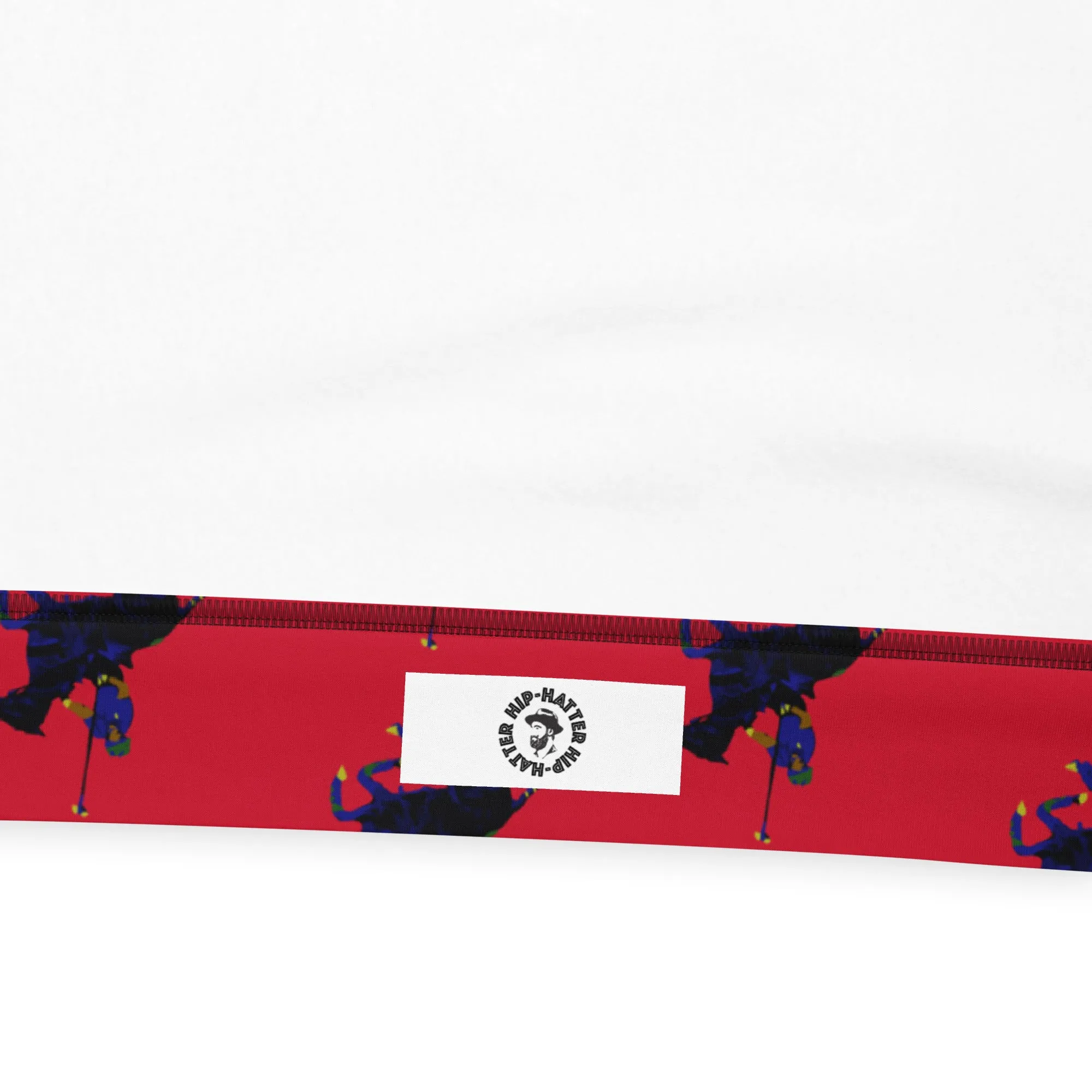 Red Polo Carib Pony Pattern Unisex Hoodie
