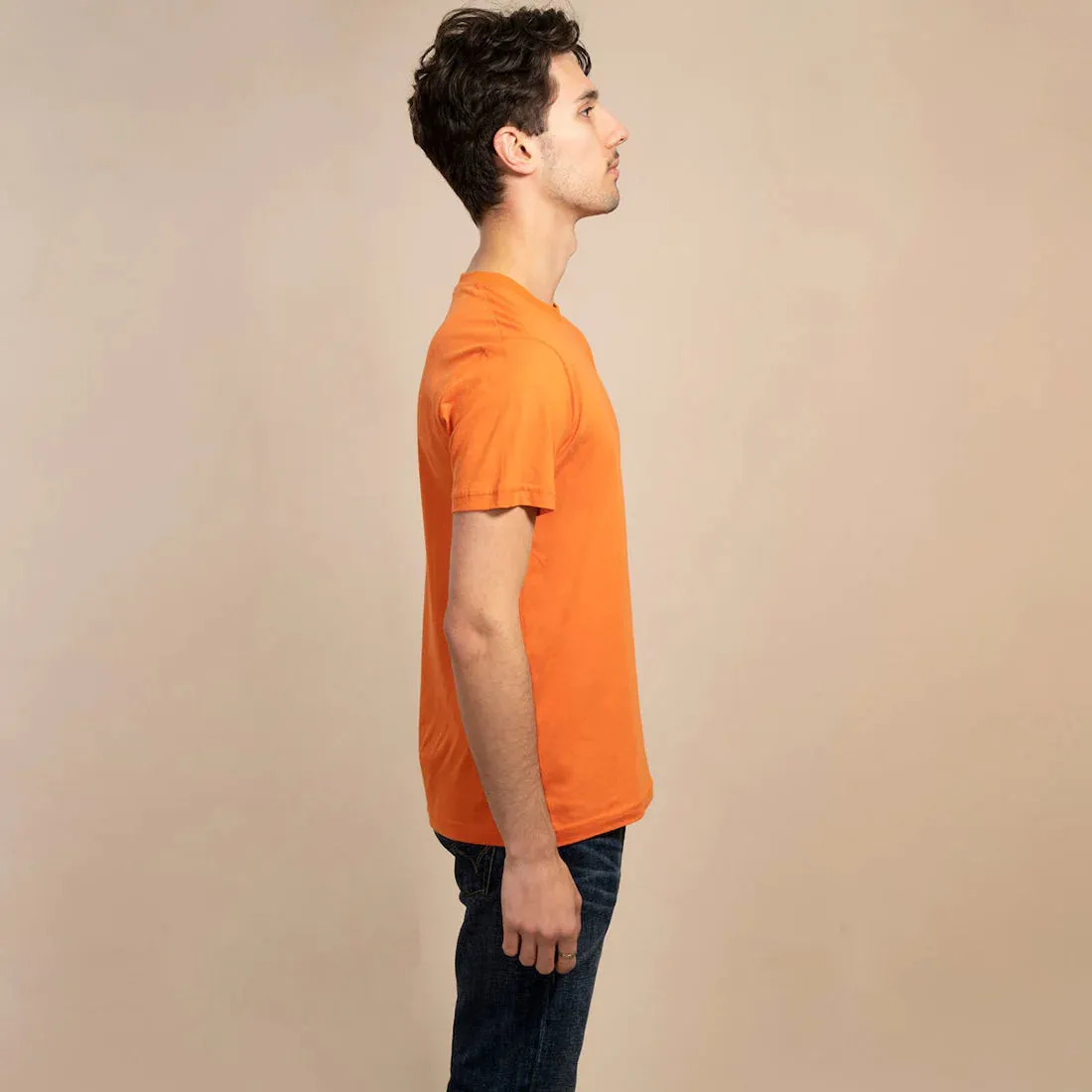 Refibra™ T-Shirt in Orange by Swole Panda- Medium & Large