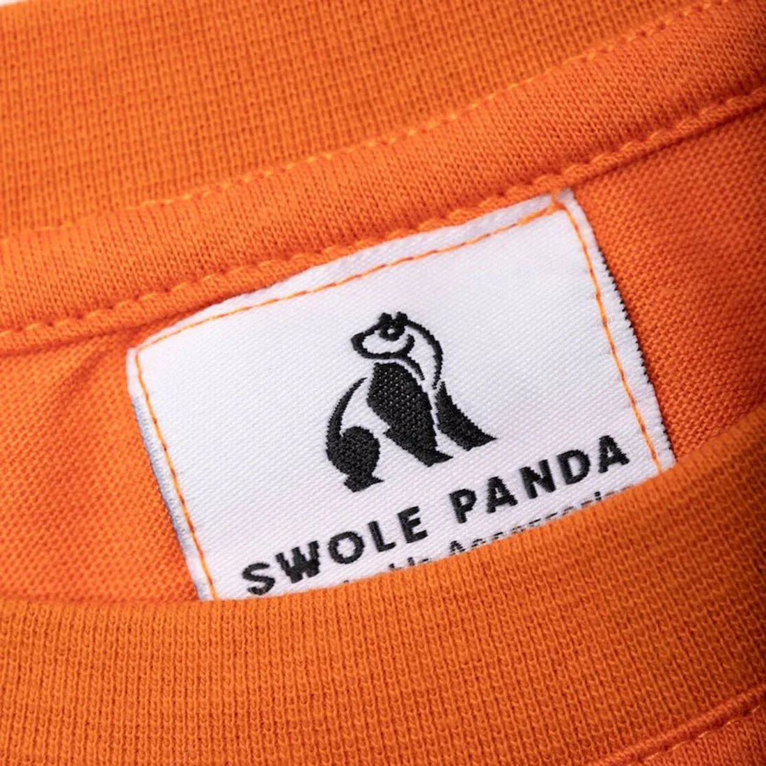 Refibra™ T-Shirt in Orange by Swole Panda- Medium & Large