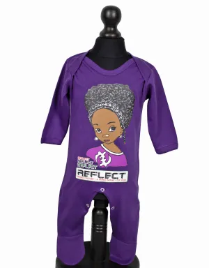 REFLECT Rompersuit Girls [PURPLE]
