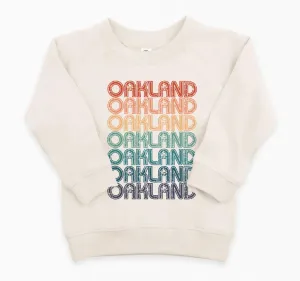 Retro Repeat Rainbow Pullover Infant & Toddler