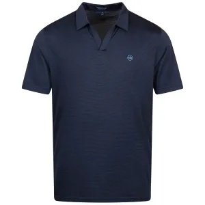 Richmond Riviera Collar Polo Ocean Blue