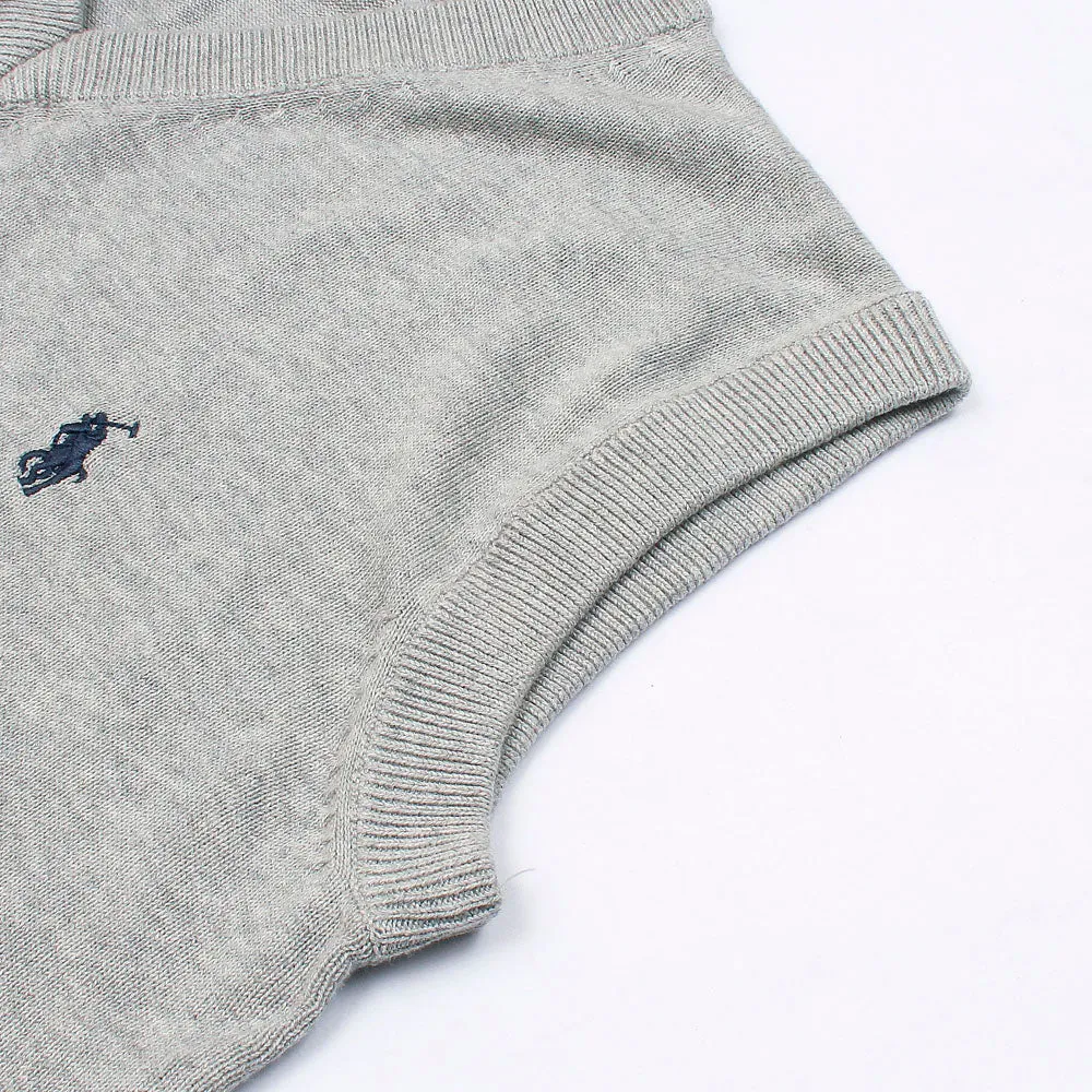 RL Grey Sleeveless Sweater