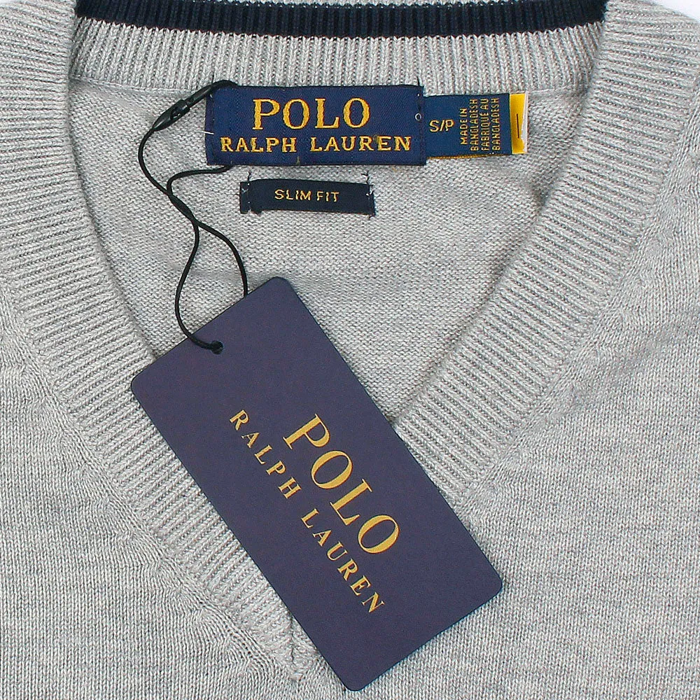 RL Grey Sleeveless Sweater