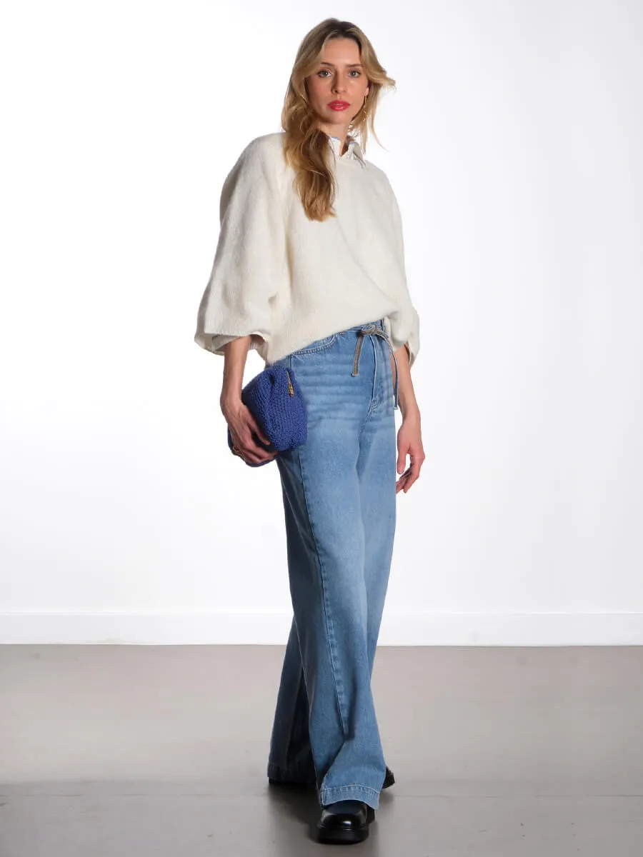 Robin Knitted Top - Off White