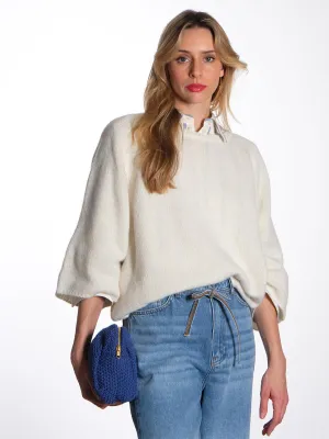 Robin Knitted Top - Off White