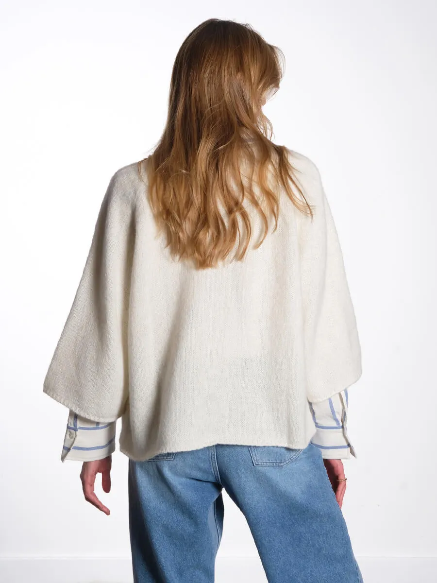Robin Knitted Top - Off White