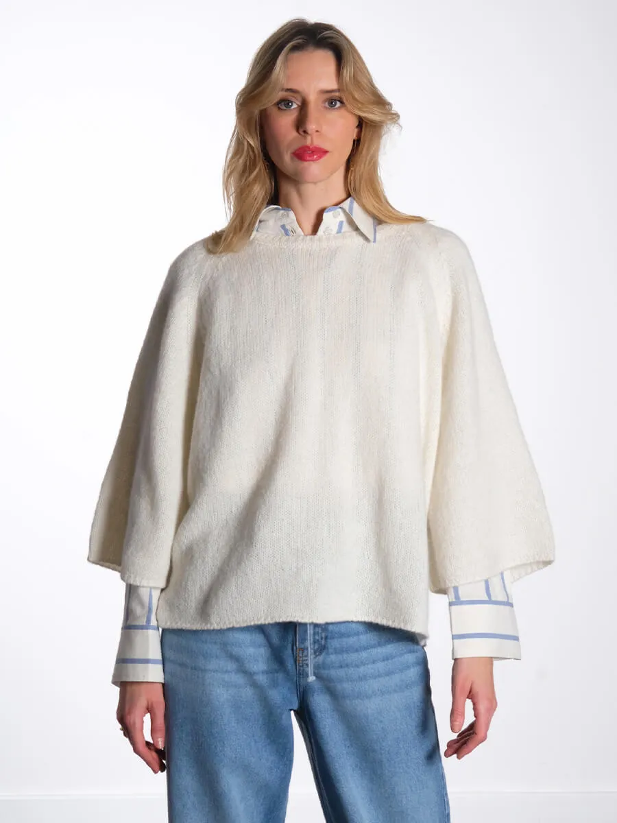 Robin Knitted Top - Off White