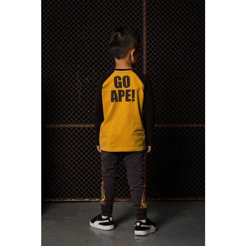 ROCK YOUR KID Boy's Charcoal Karma to Burn Track Pants $70 NWT