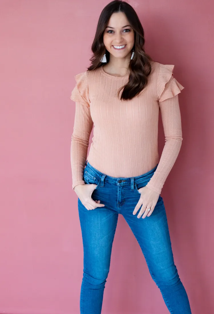 Roma Ruffle Sleeve Top