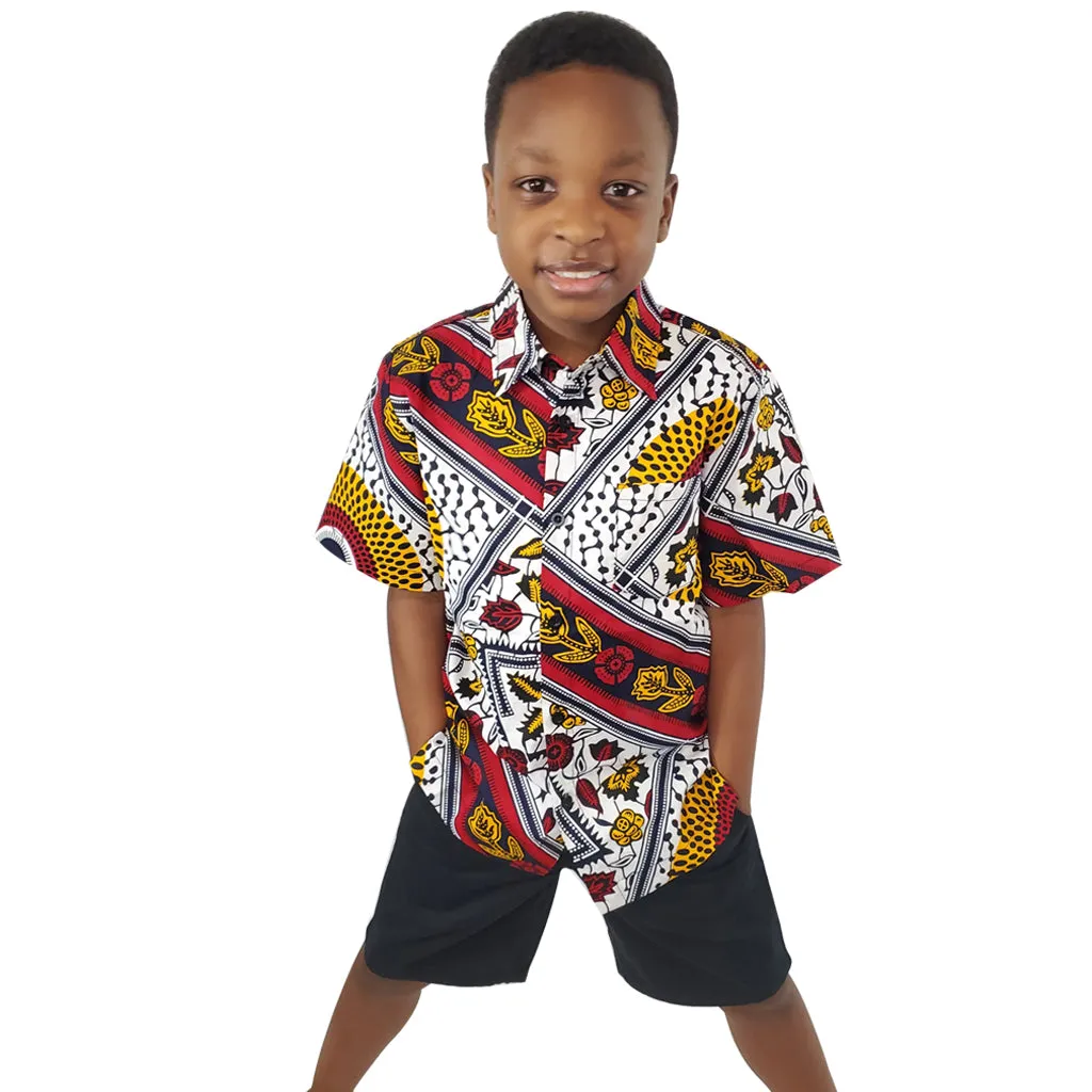 Rose Garden Boy's Short Sleeve