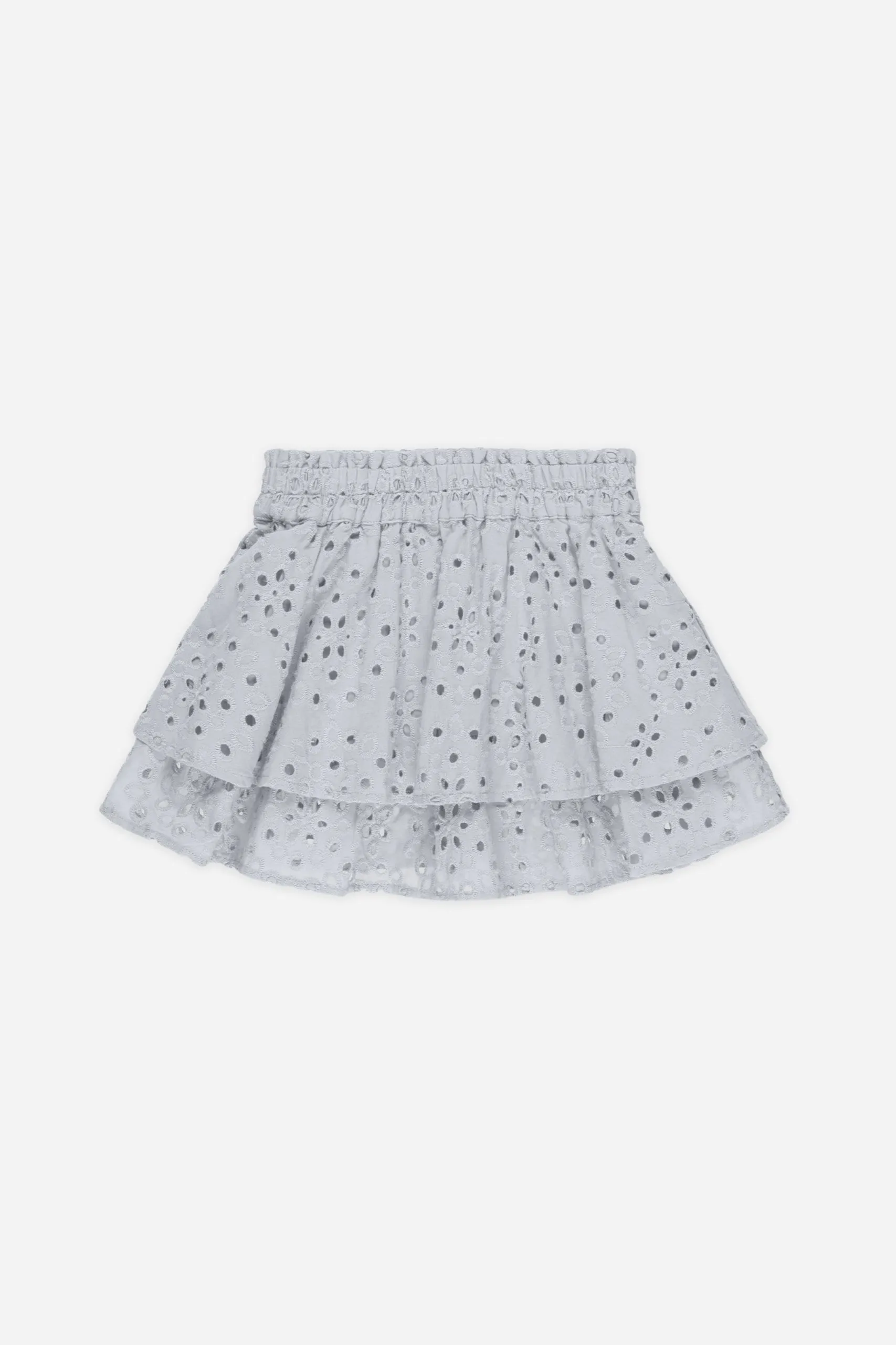 Rose Mini Skirt| Light Blue