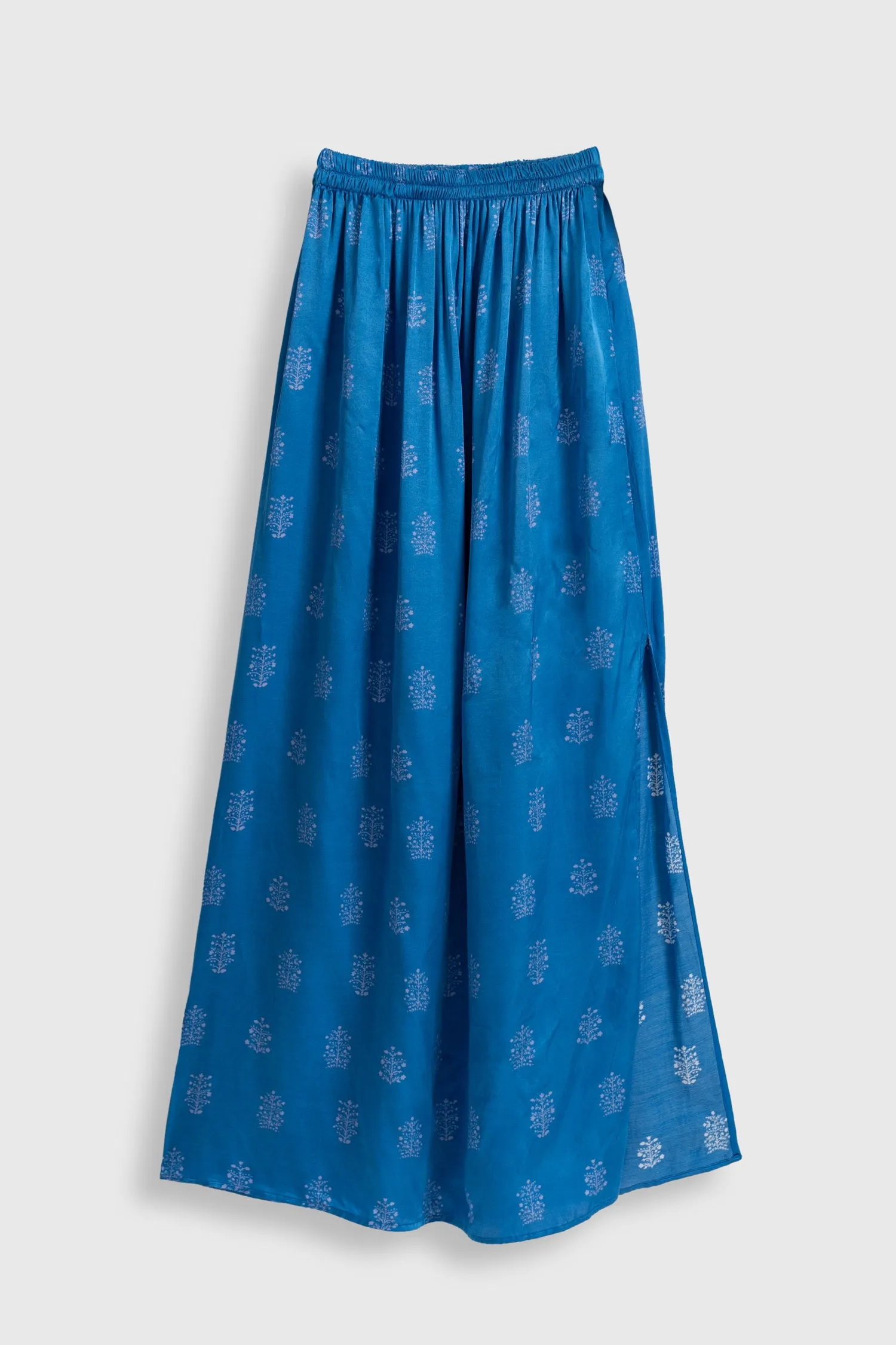 Royal Blue Long Skirt