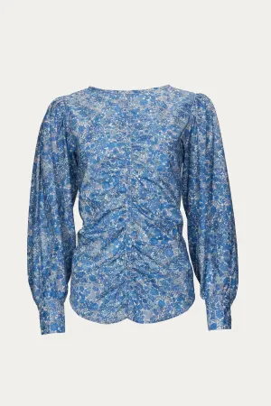 RUCHED BLOUSE