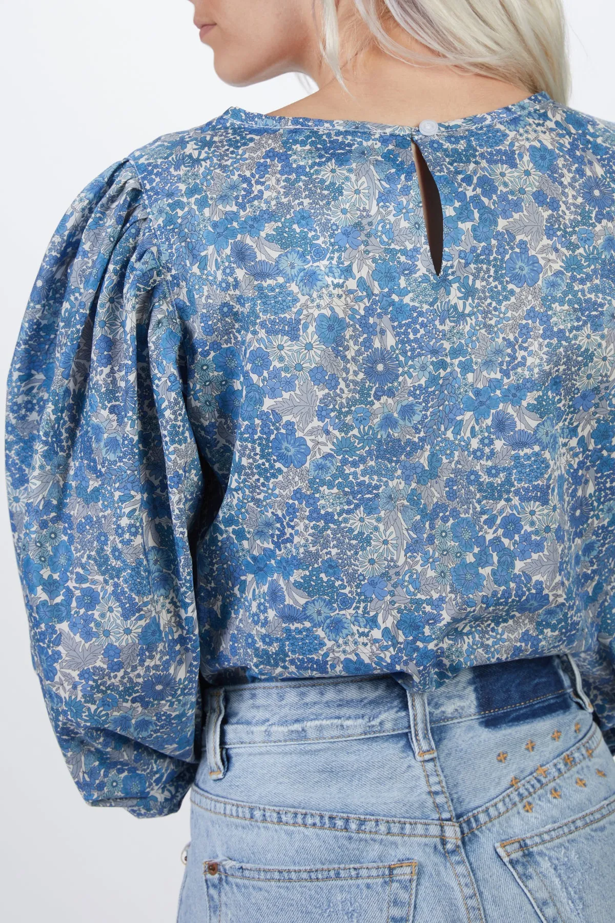 RUCHED BLOUSE