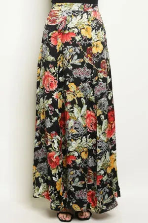 SABILA FLORAL MAXI SKIRT