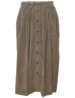 Saddlebred Pleated Skirt - M
