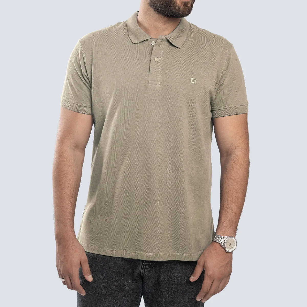 SajdaFlap™ Polo Shirt . Khaki