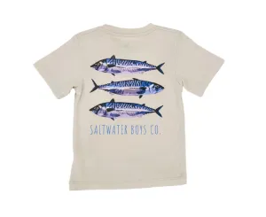 Saltwater Boys Spanish Mackerel SS Pocket Tee