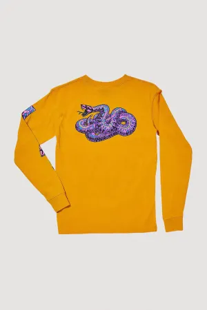 Santa Cruz Blacklight Snake L/S Tee - Youth