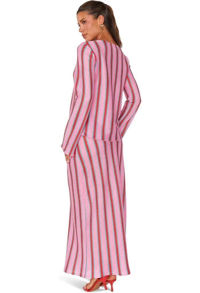Saturday Skirt-Porto Stripe