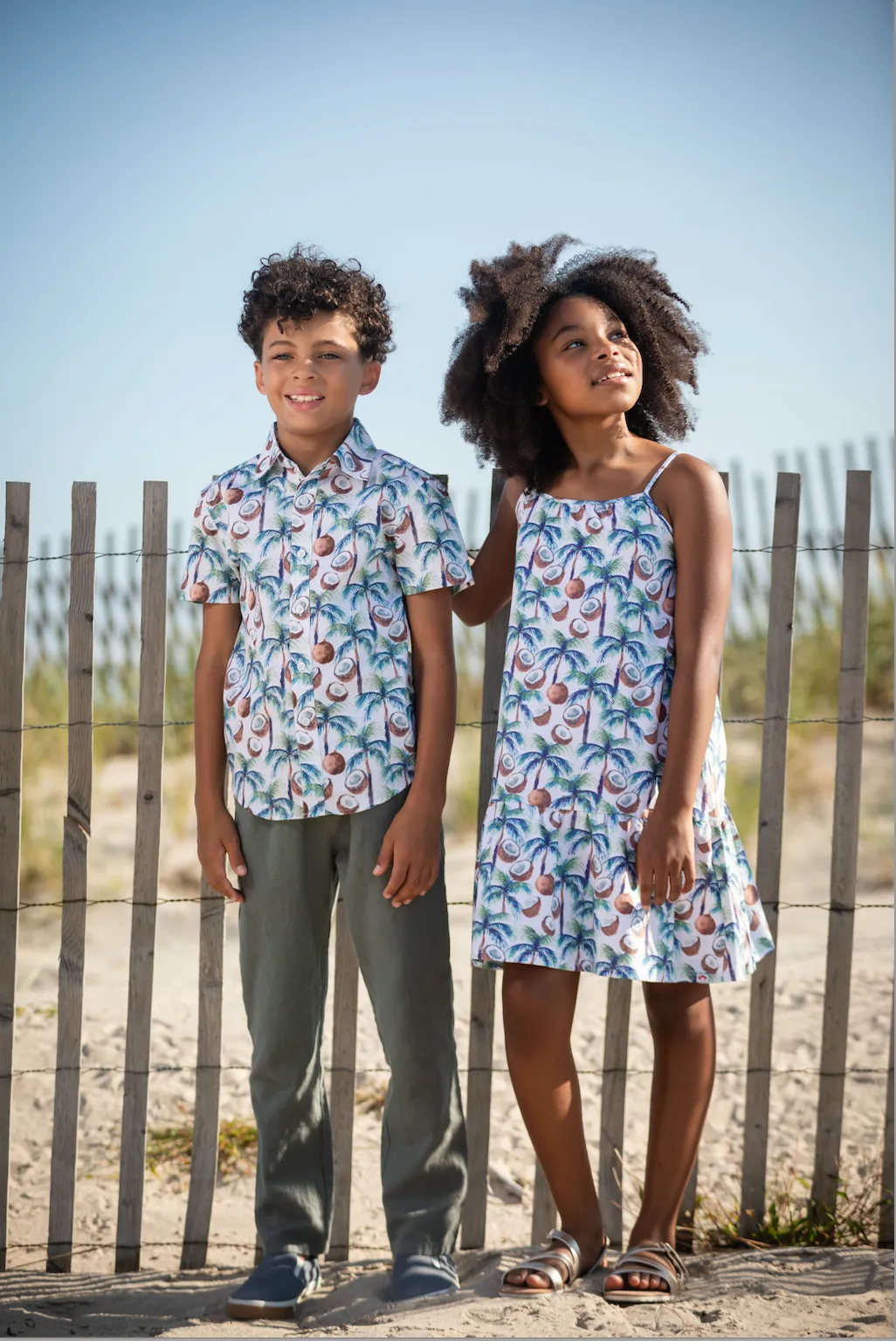 Scarlett Dress - Coconut Palms