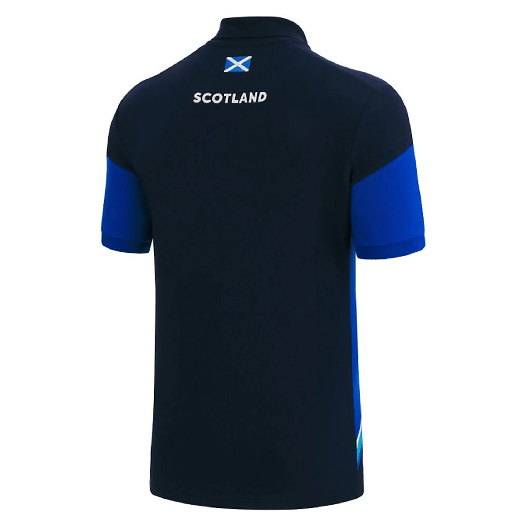 Scotland Player Poly Cotton Polo 22/23 by Macron