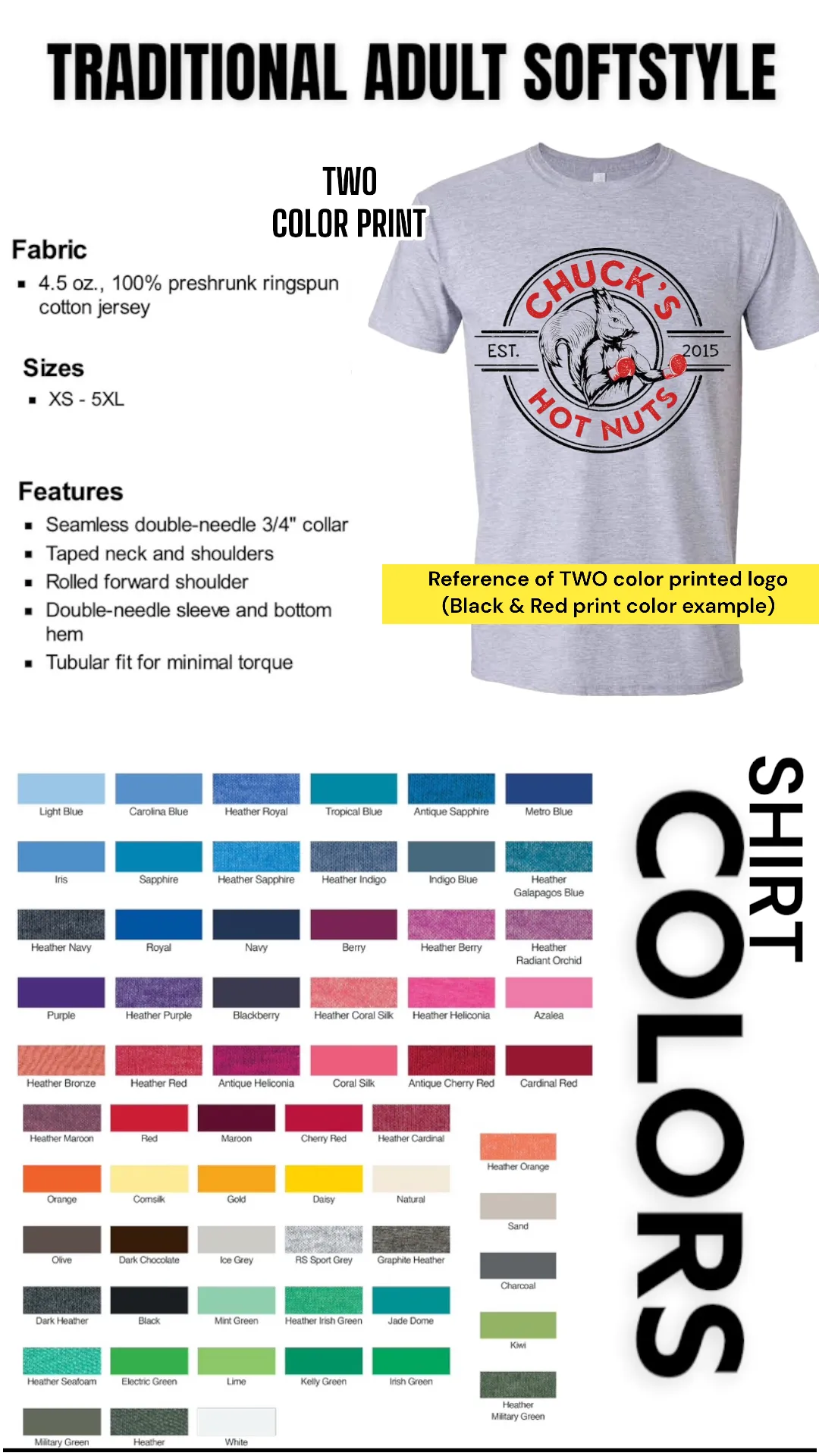 Screen Printed T-shirts [Classic & Everyday Style T-shirts]