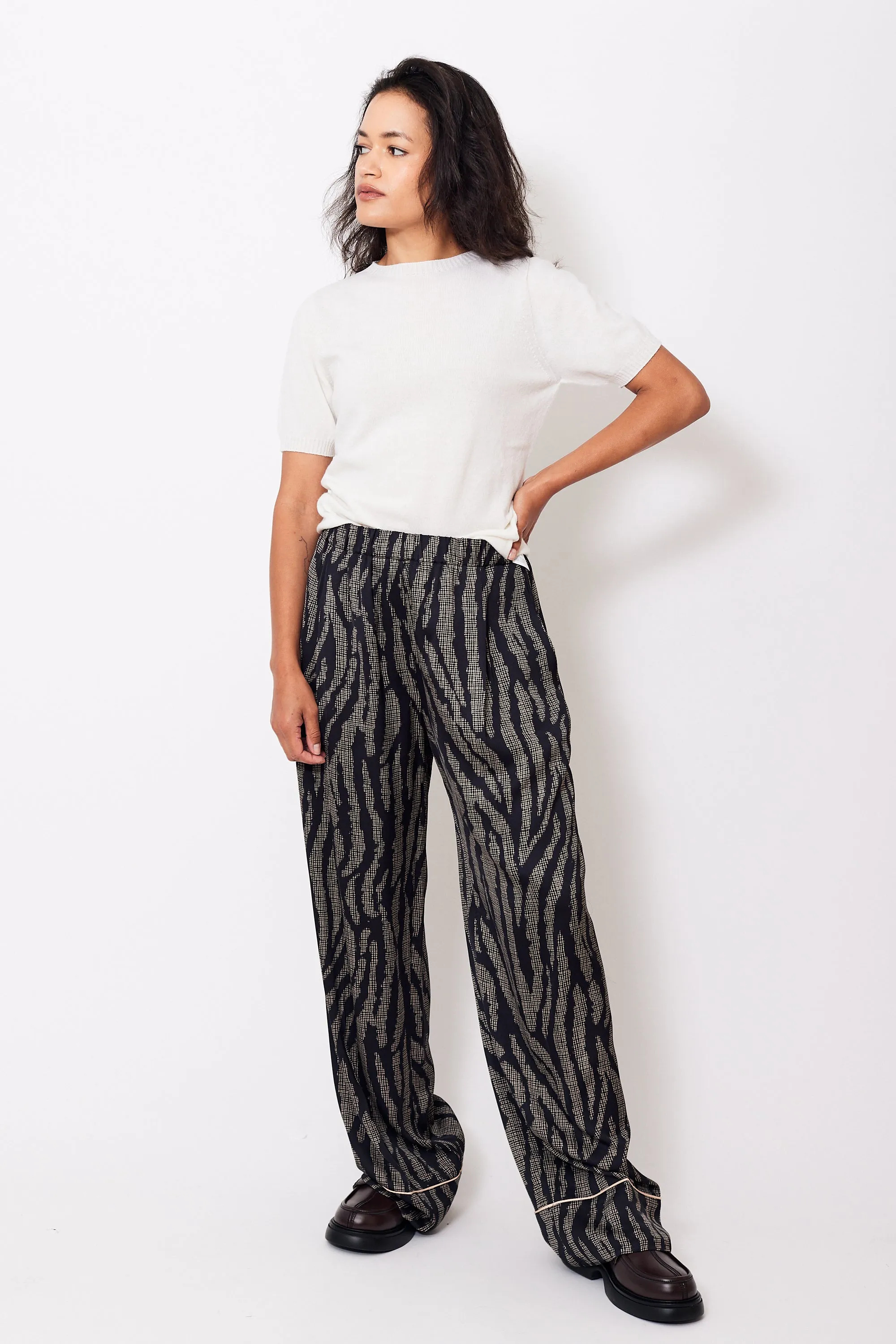 Seventy Zebra Crosshatch PJ Pant