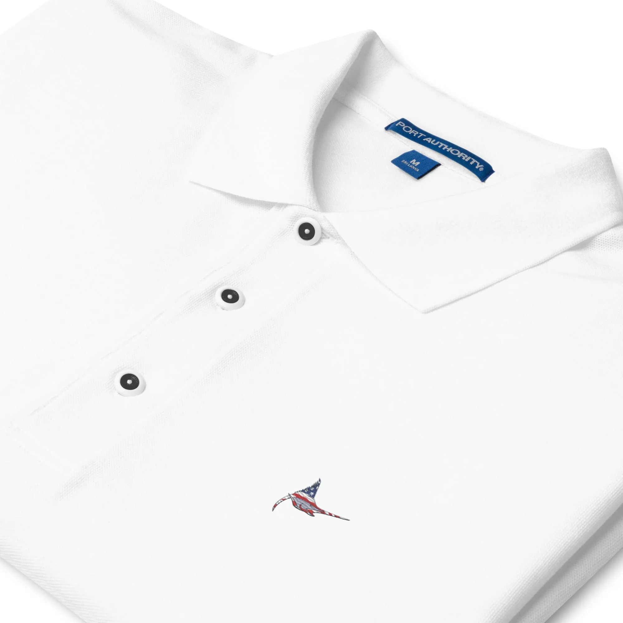 Shop Our Premium American Marlin Fishermen's Polo Today!