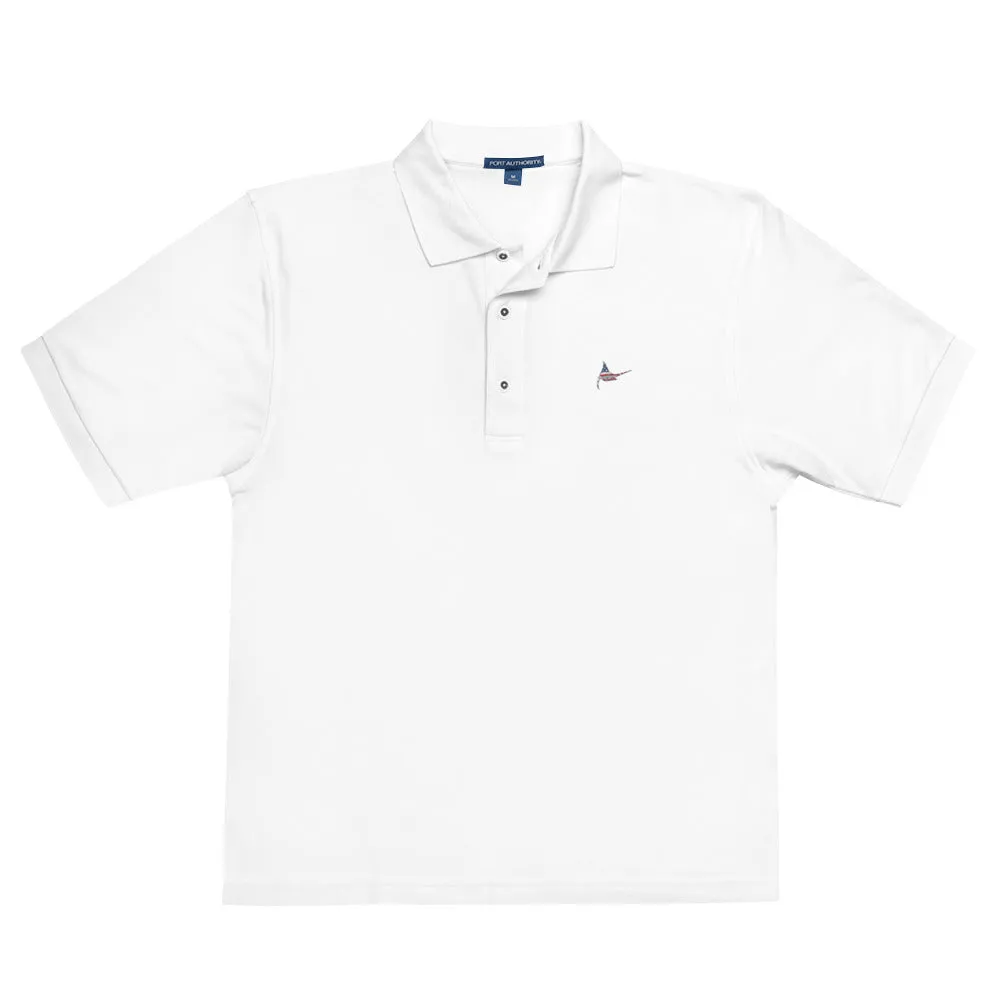 Shop Our Premium American Marlin Fishermen's Polo Today!