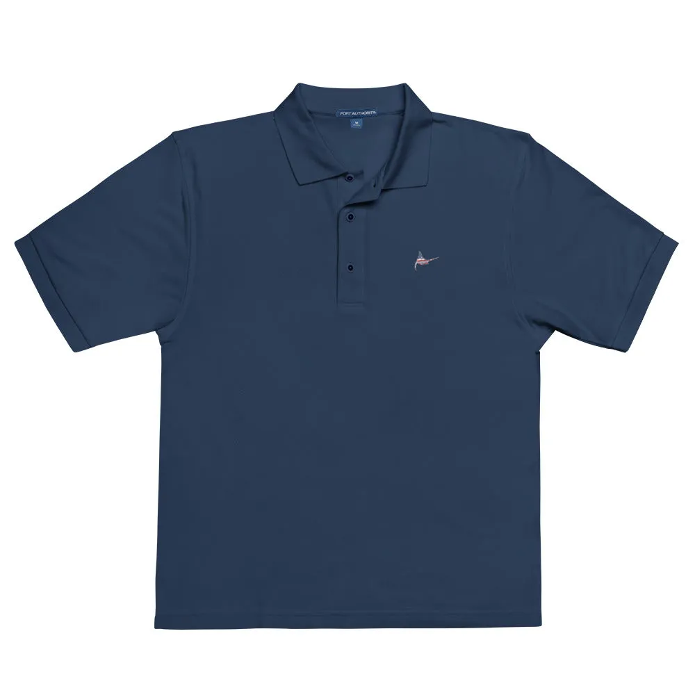 Shop Our Premium American Marlin Fishermen's Polo Today!