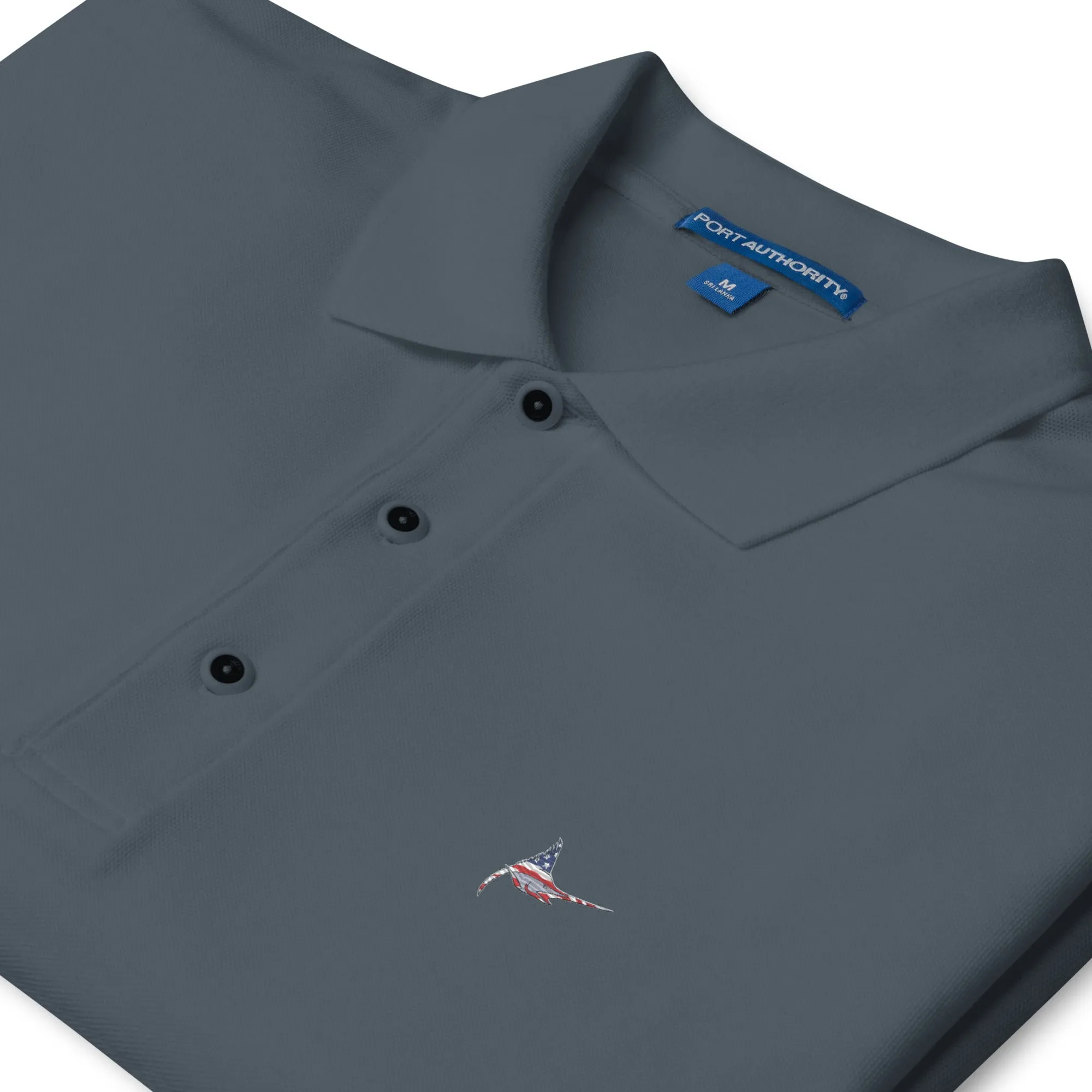 Shop Our Premium American Marlin Fishermen's Polo Today!