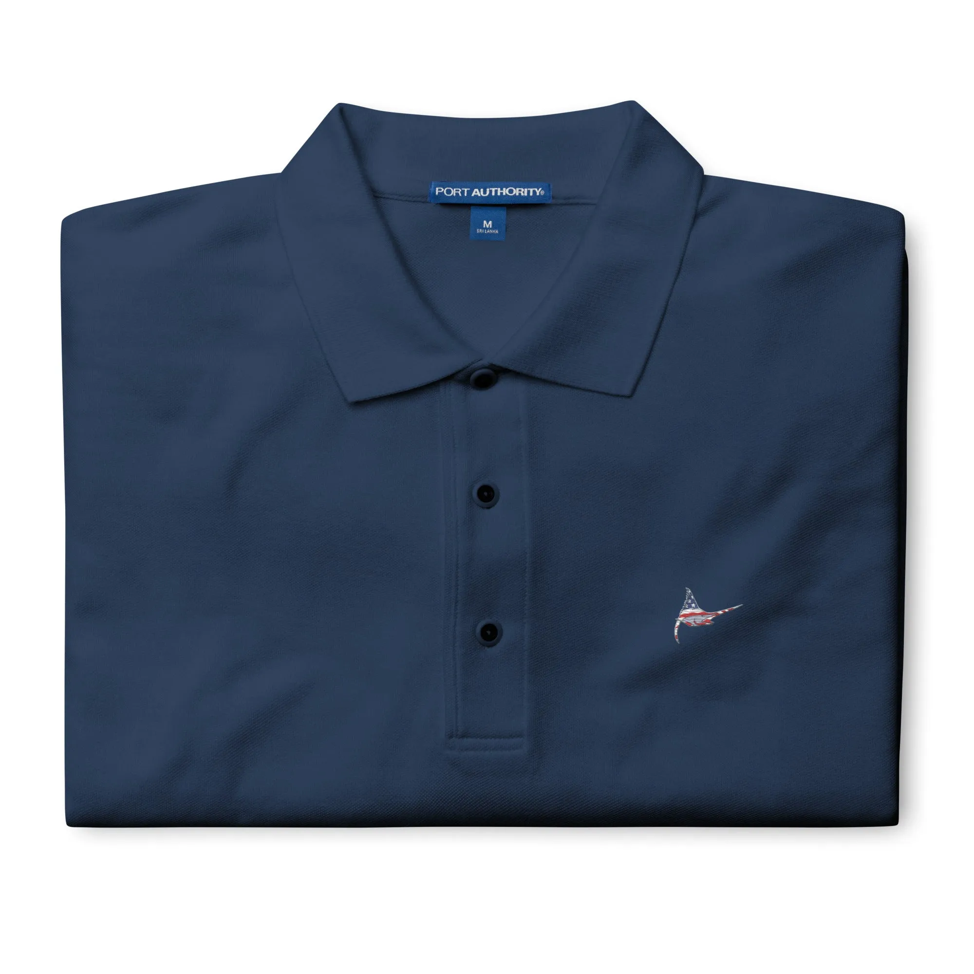 Shop Our Premium American Marlin Fishermen's Polo Today!