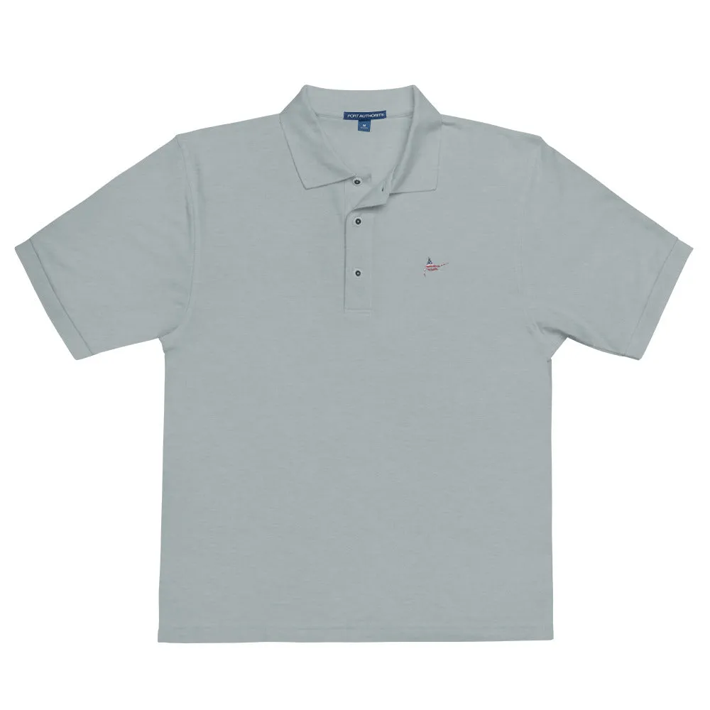 Shop Our Premium American Marlin Fishermen's Polo Today!