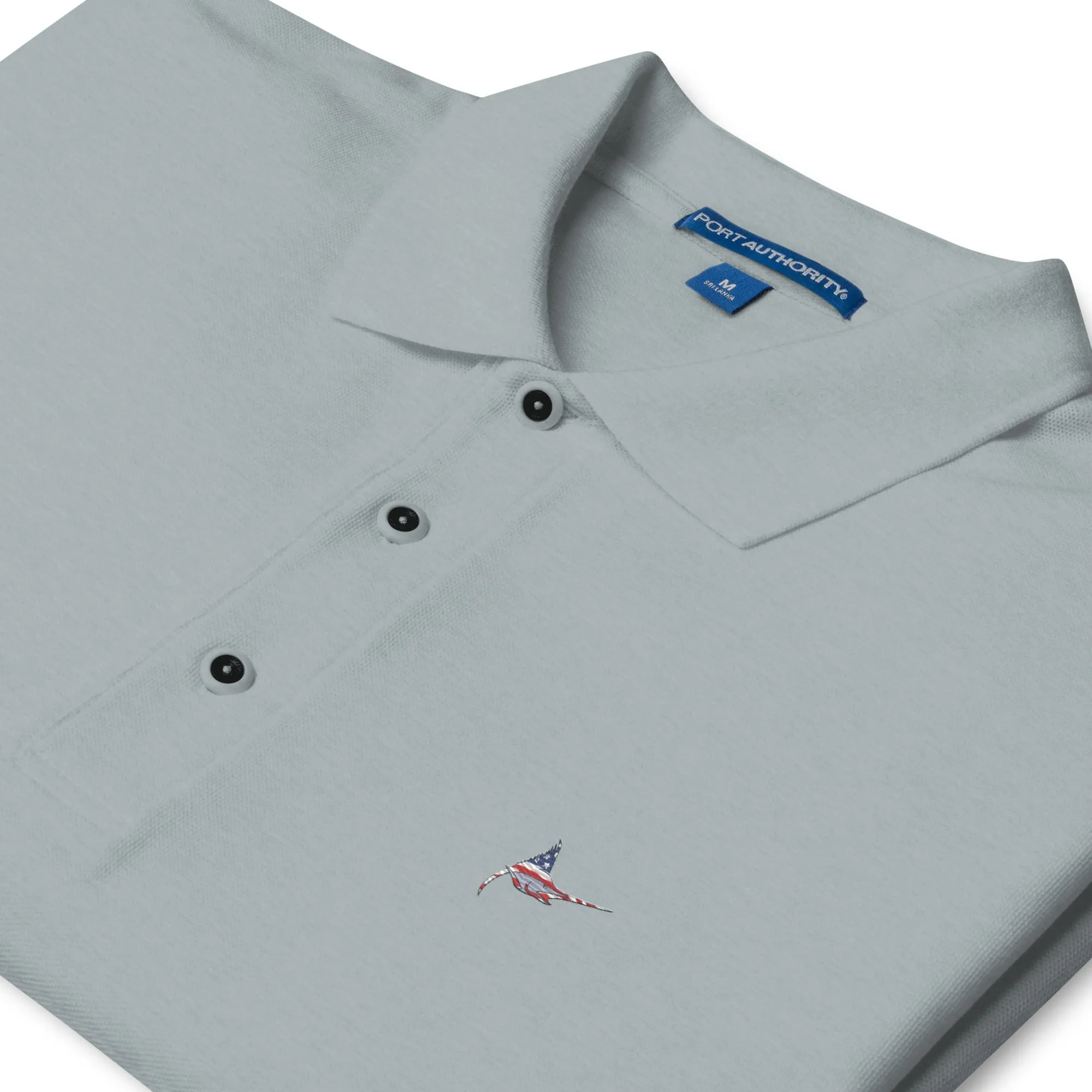 Shop Our Premium American Marlin Fishermen's Polo Today!