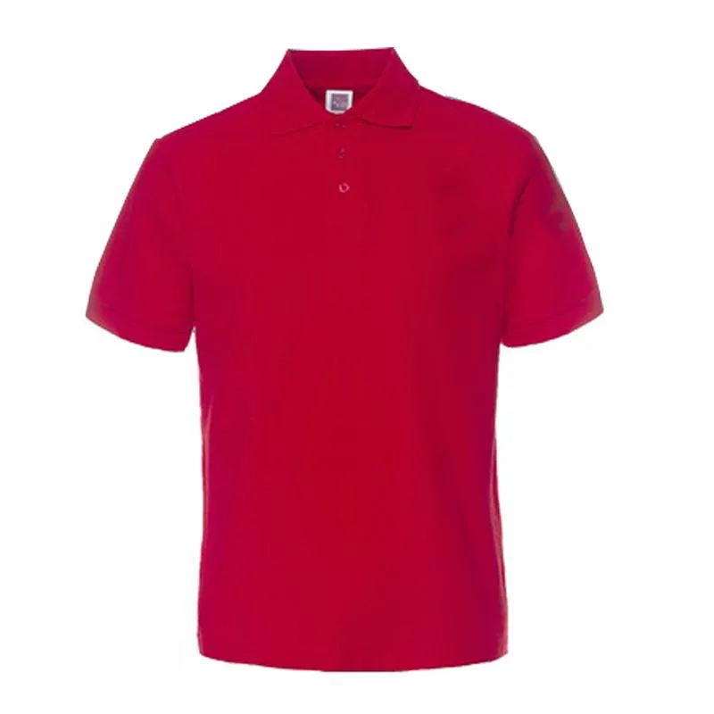 Short-Sleeved Pure Cotton Polo Shirt