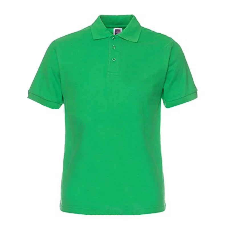 Short-Sleeved Pure Cotton Polo Shirt