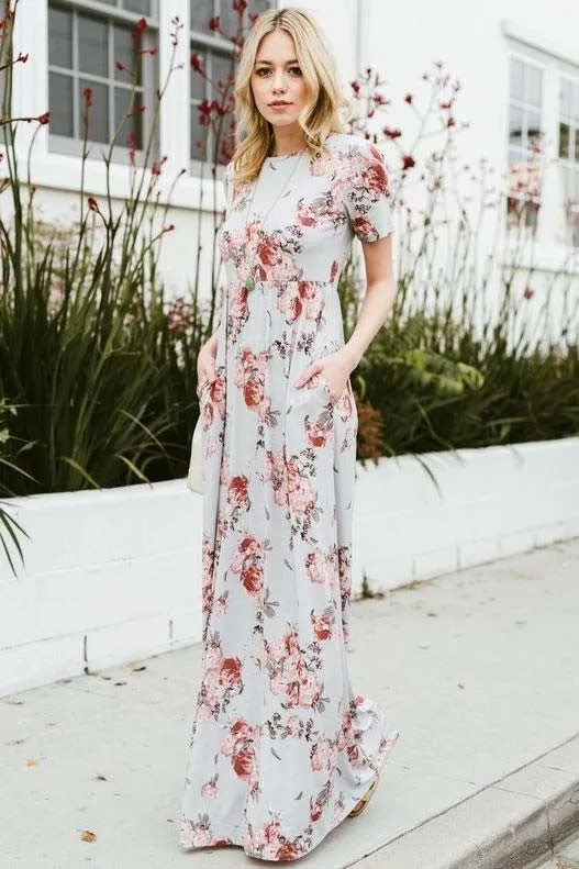 Sienna Floral Maxi Dress