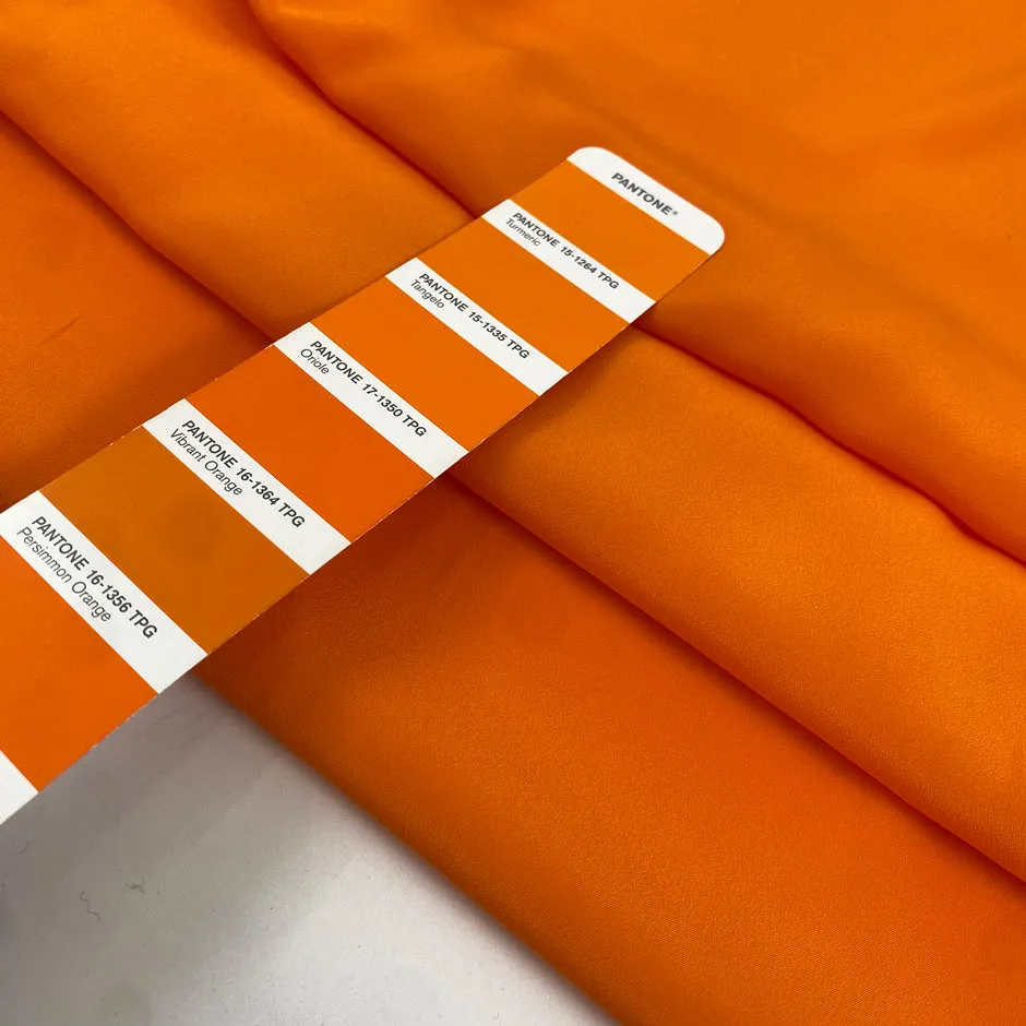 Silk Acetate Orange - Sample