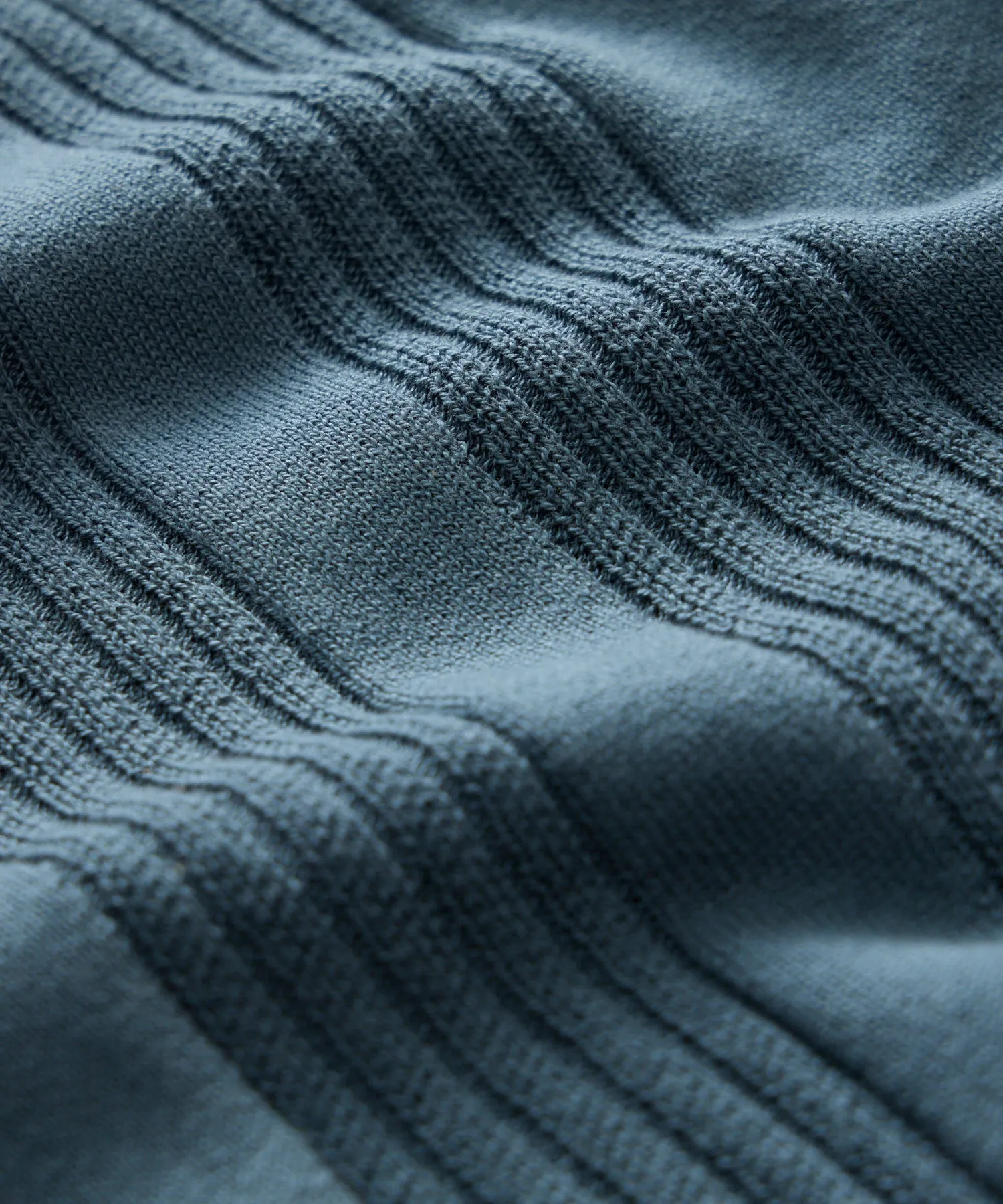 Silk-Cotton Tipped Sweater Polo
