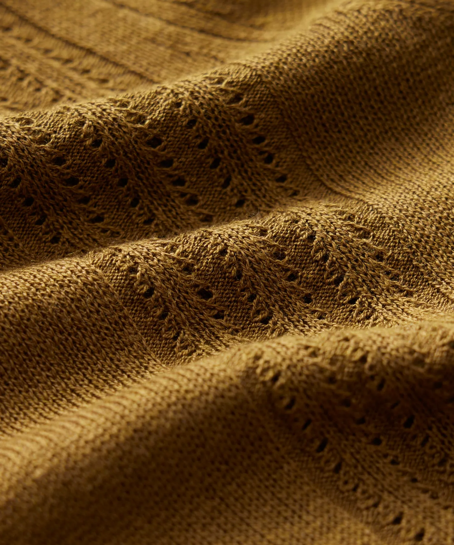 Silk-Cotton Tipped Sweater Polo
