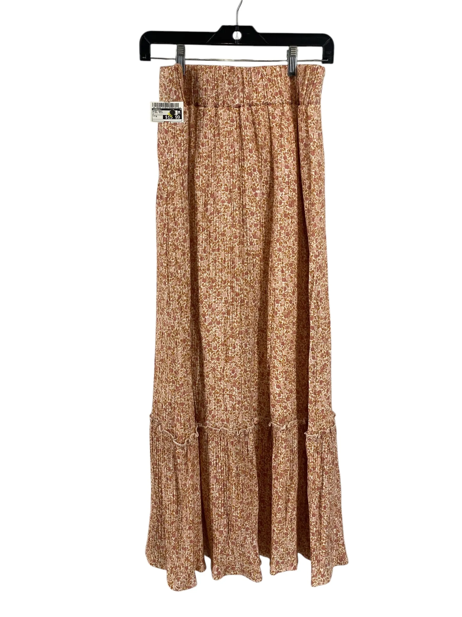 Skirt Maxi By Wonderly In Floral Print, Size: M