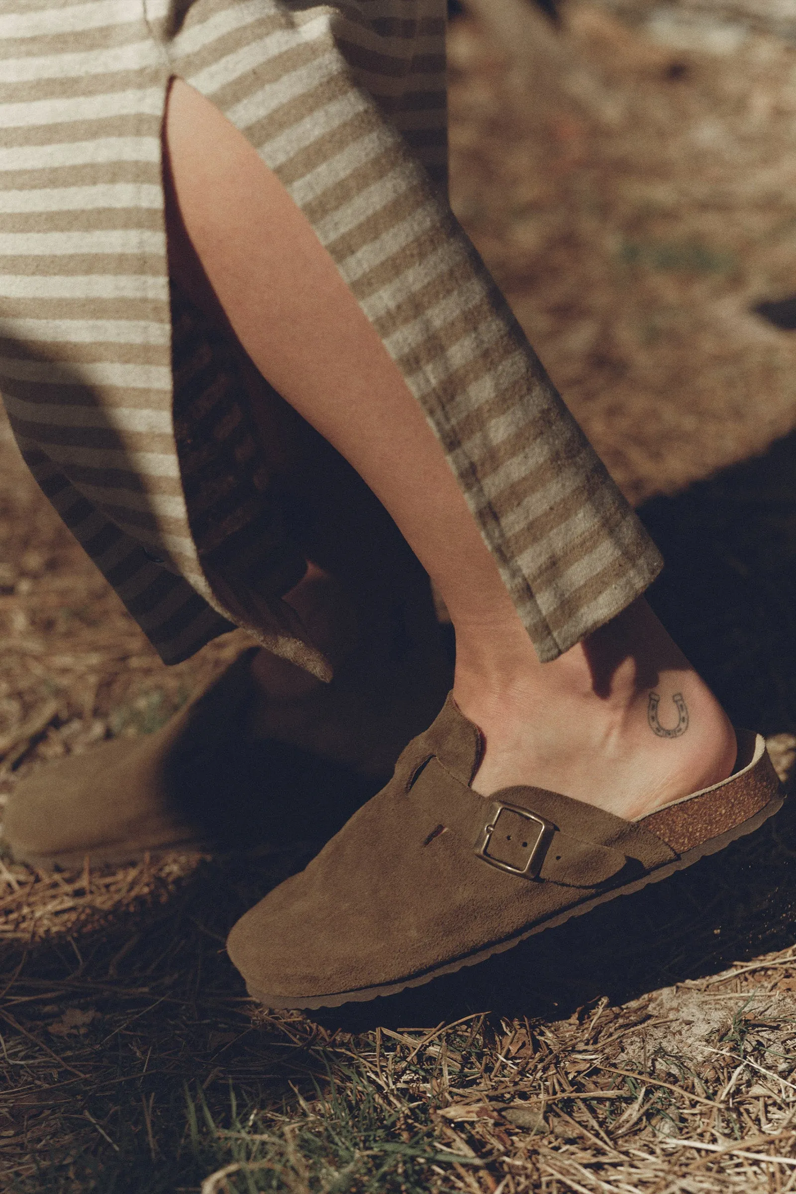 SKIRT STRIPE (S25F1649LTD) SAFARI - DUNE