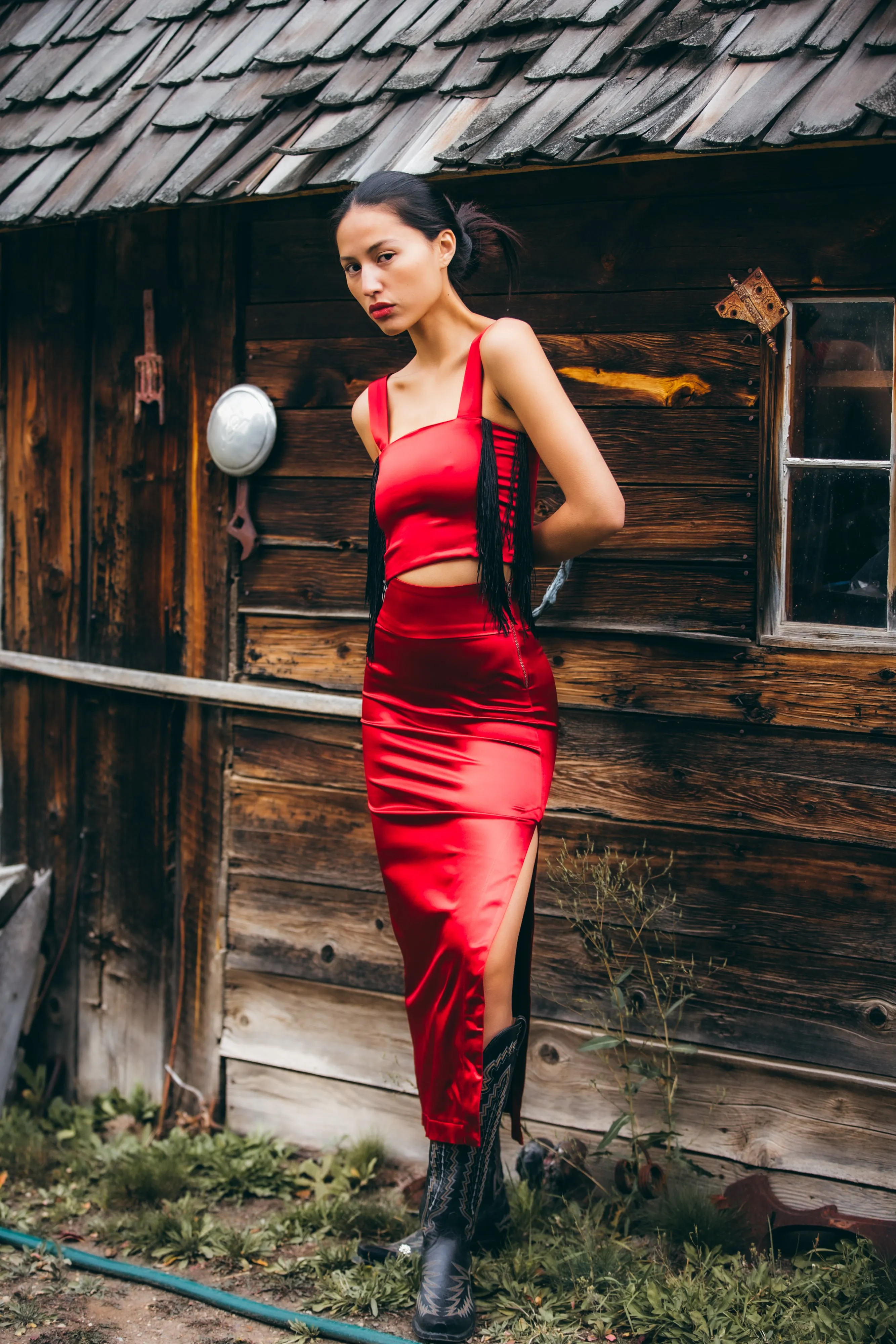 Slit Skirt