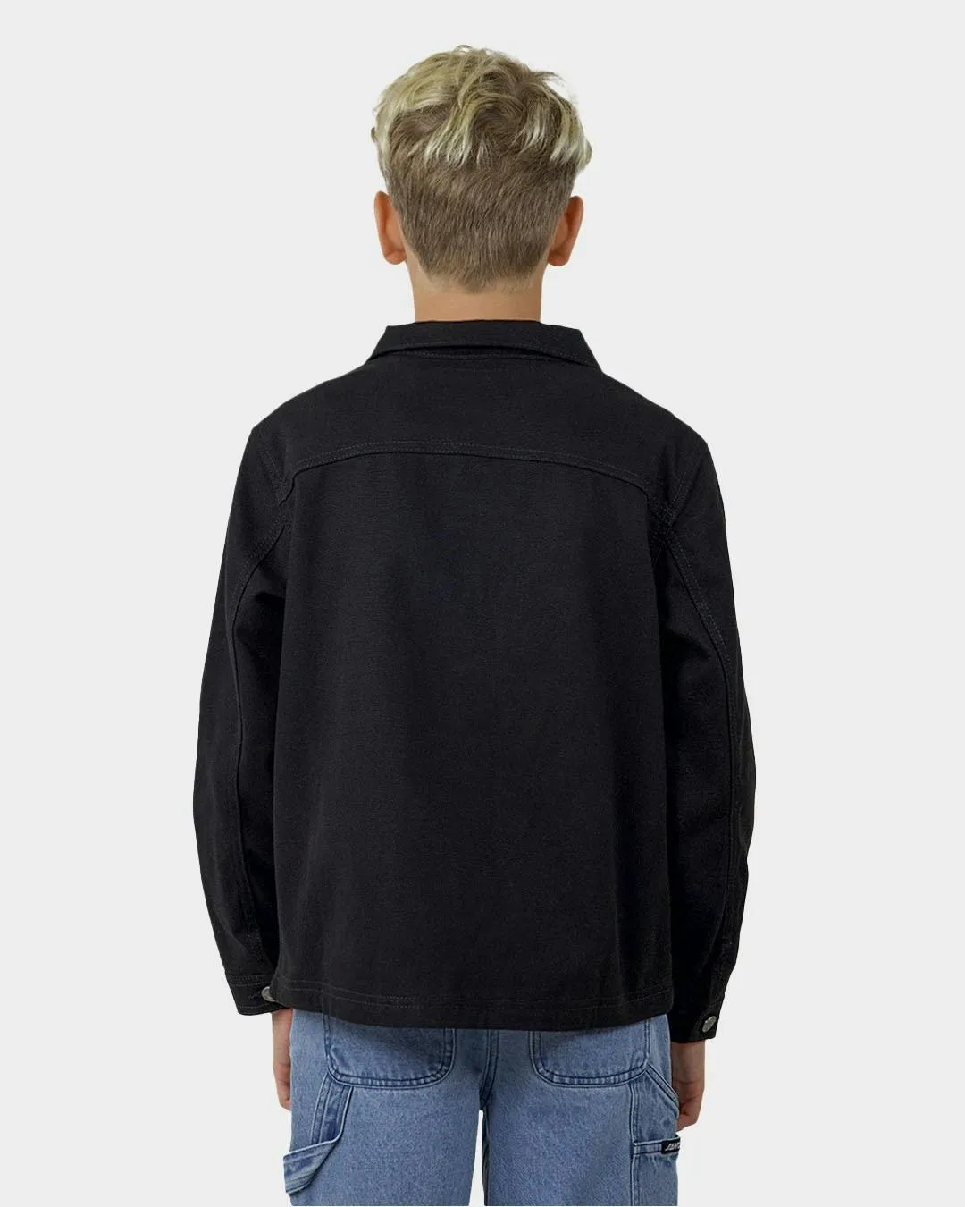 Snake Dot Strip Jacket | Black